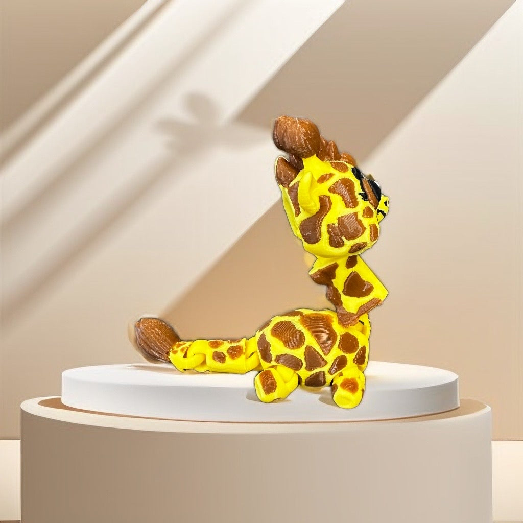 Giraffe beweglich und voll flexibel - 3dDraMa