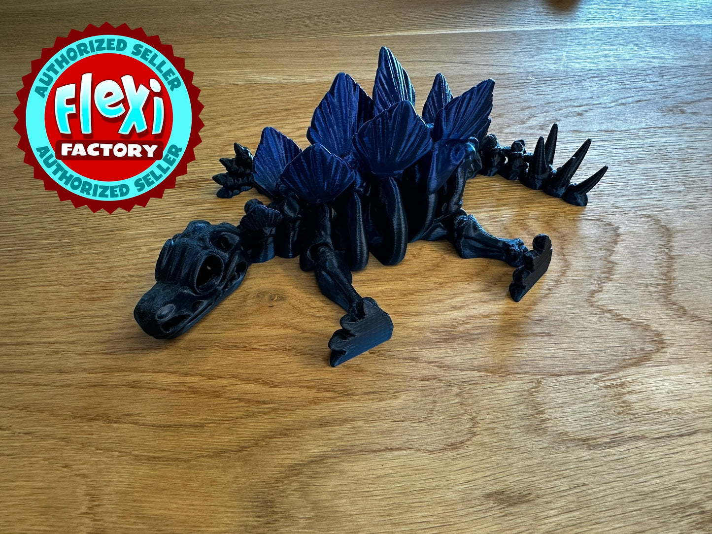 Stegosaurus Skelett Figur 3D Druck Dinosaurier Dino Figur - 3dDraMa