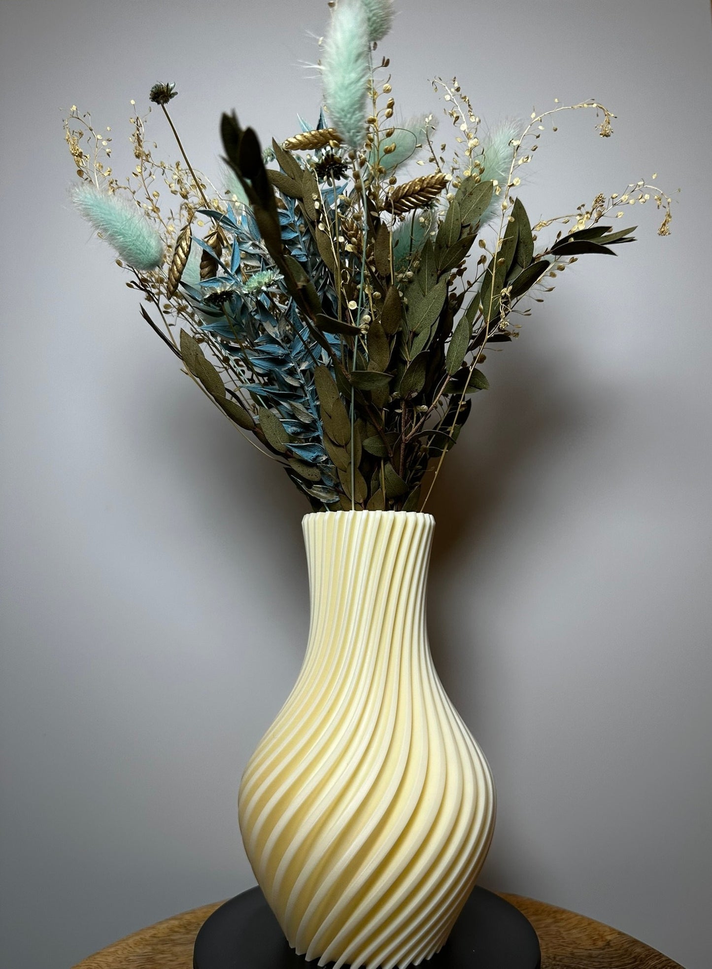 Dekovase / Vase / Trockenblumen / Pampasgras / 3D Druck Vase / Kunststoff Vase / bruchsichere Vase / bis 25 cm. / "Aphrodite"