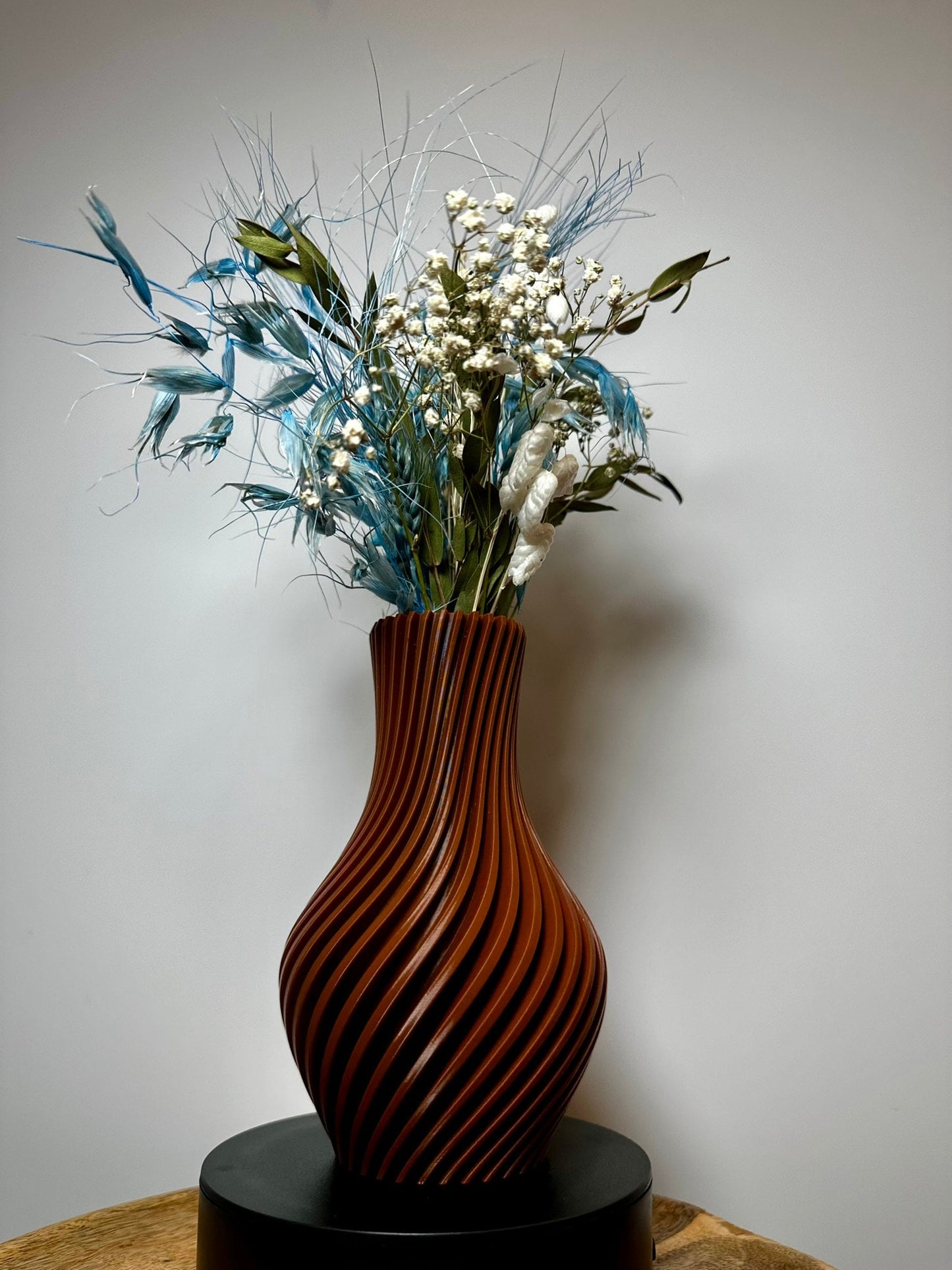 Dekovase / Vase / Trockenblumen / Pampasgras / 3D Druck Vase / Kunststoff Vase / bruchsichere Vase / bis 25 cm. / "Aphrodite"