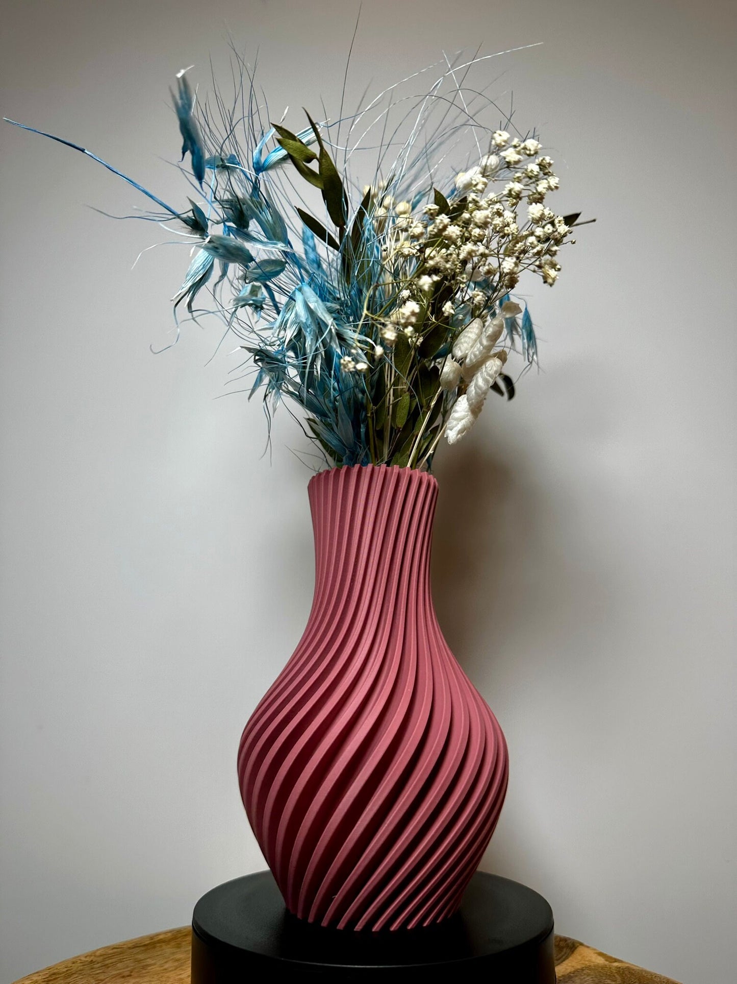 Dekovase / Vase / Trockenblumen / Pampasgras / 3D Druck Vase / Kunststoff Vase / bruchsichere Vase / bis 25 cm. / "Aphrodite"