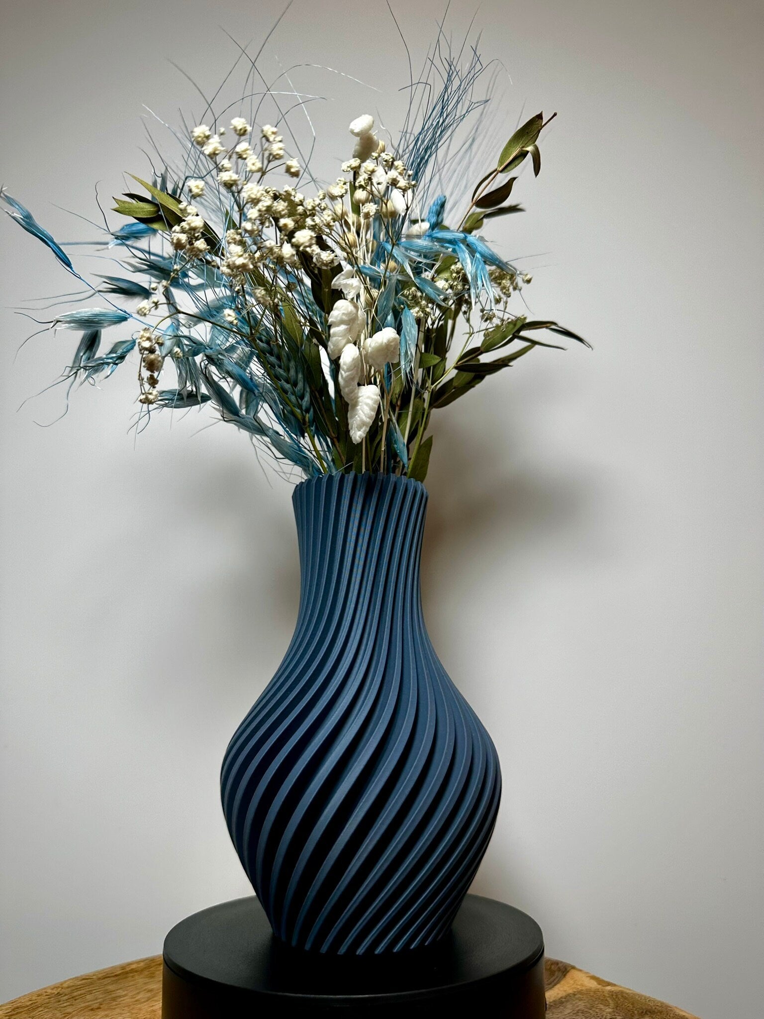 Dekovase / Vase / Trockenblumen / Pampasgras / 3D Druck Vase / Kunststoff Vase / bruchsichere Vase / bis 25 cm. / "Aphrodite"